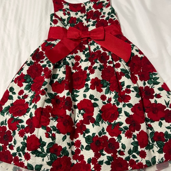 Janie and Jack Girl's Floral Dress Size 6 - Picture 2 of 4
